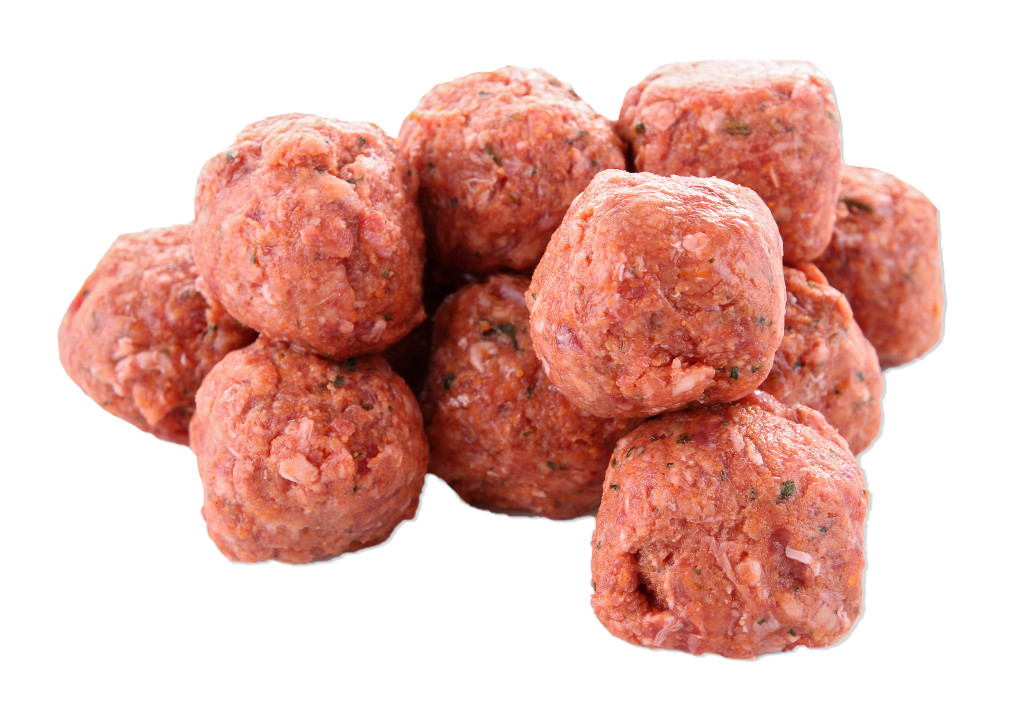 Beef Meatballs Edge Out